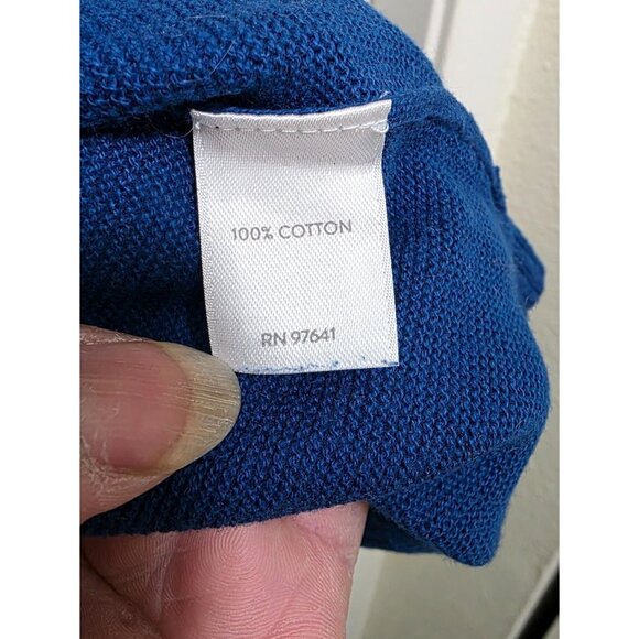 J. Jill Women's Blue Long-Sleeve Boat Neck Pullover Sweater Size L - Picture 6 of 7